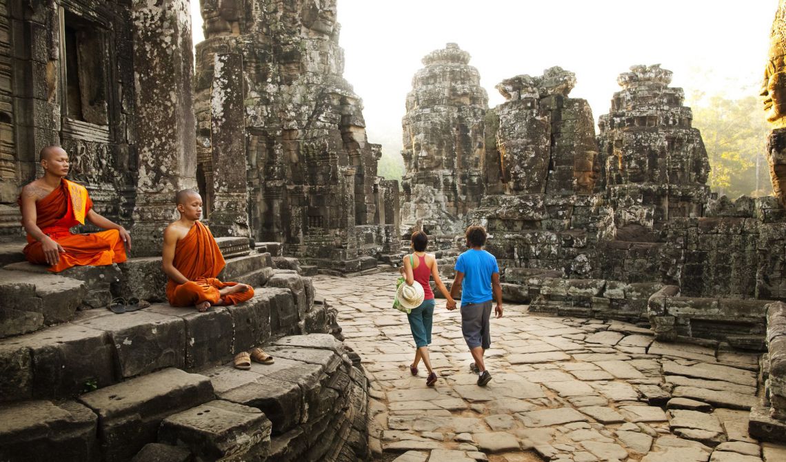 Day 14: Discovery Of Royal City Of Preah Khan - Neak Pean - Thommanon Temple - Ta Keo - Handicraft Center (Breakfast, Lunch)